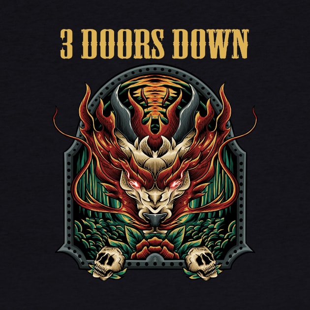 3 DOORS DOWN VTG by Bronze Archer